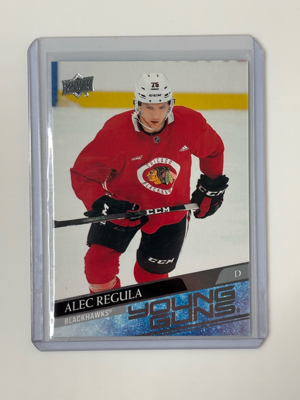 Alec Regula 2020-21 Upper Deck Young Guns #478 Rookie Card RC Chicago Blackhawks